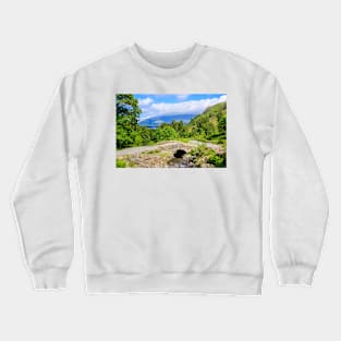 Ashness Bridge, Derwentwater, Lake District Crewneck Sweatshirt